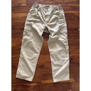 5.11 Tactical Style 74273 Men's Khaki Cargo Pants Size 34 x 32